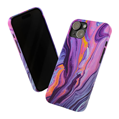 Psychedelic Swirl Ultra-Slim Phone Case for iPhone