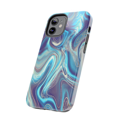 Aurora Swirl Impact-Resistant Phone Case