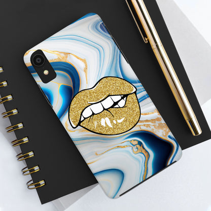 Marbled Kiss (Tough Phone Case)