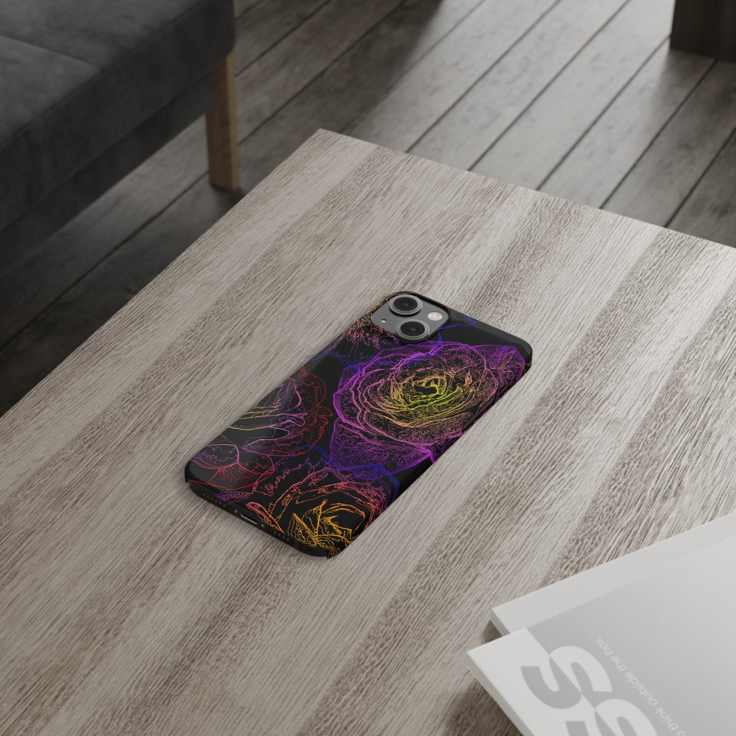 Cosmic Flower (Slim Phone Cases)