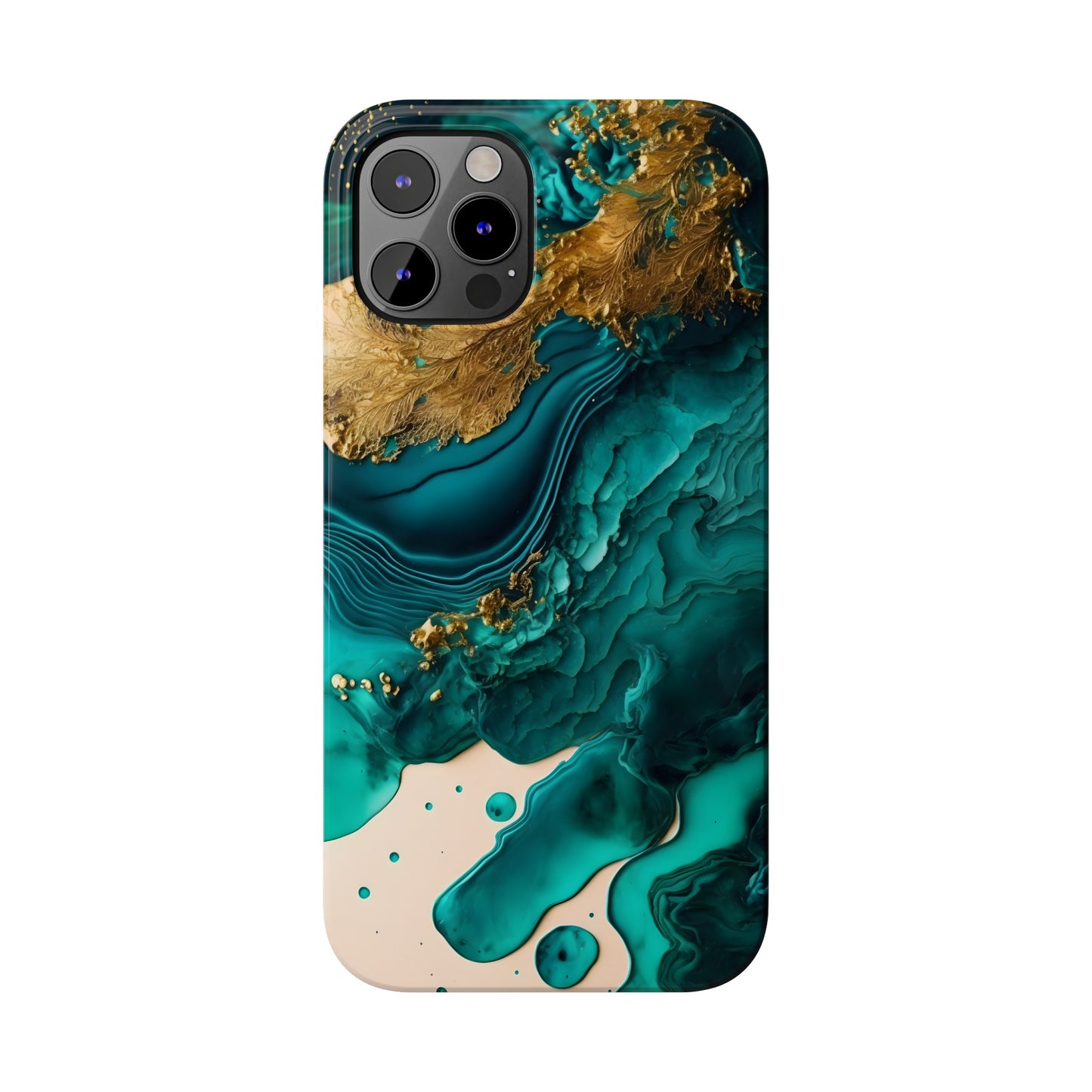 Abstract Geometric Bliss Slim Phone Case