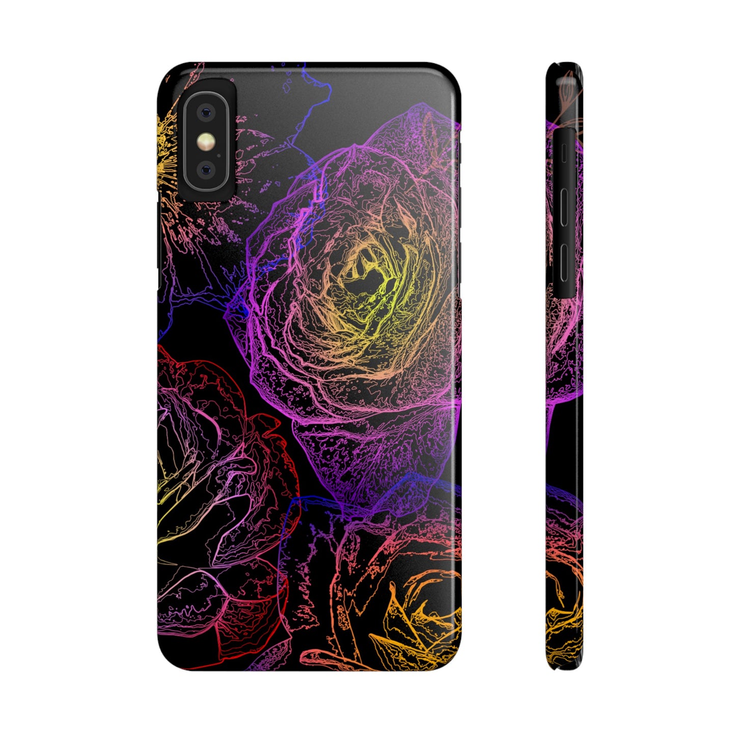 Cosmic Flower (Slim Phone Cases)