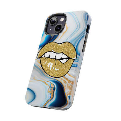 Marbled Kiss (Tough Phone Case)