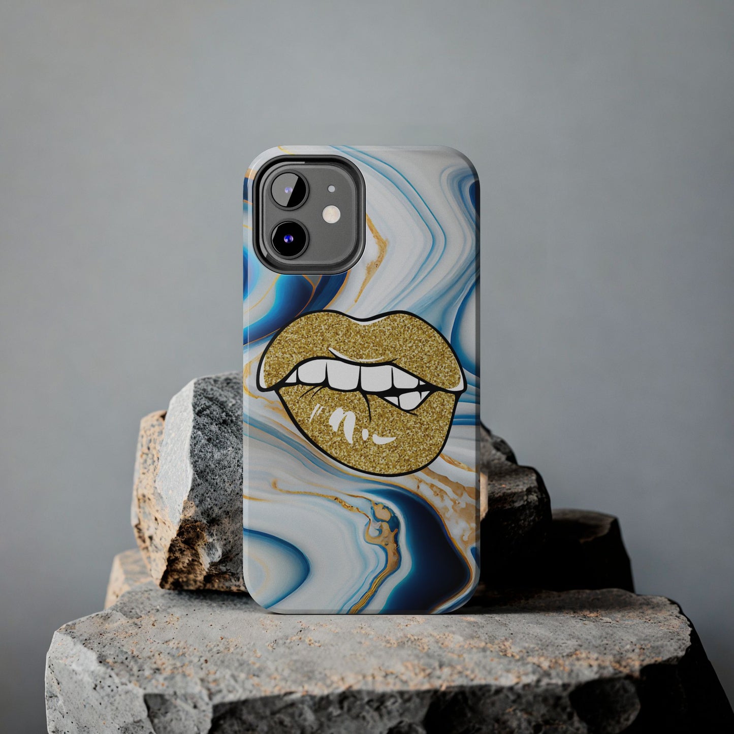 Marbled Kiss (Tough Phone Case)