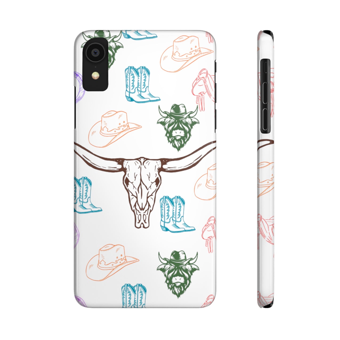 CowGirl World (Slim Phone Cases)