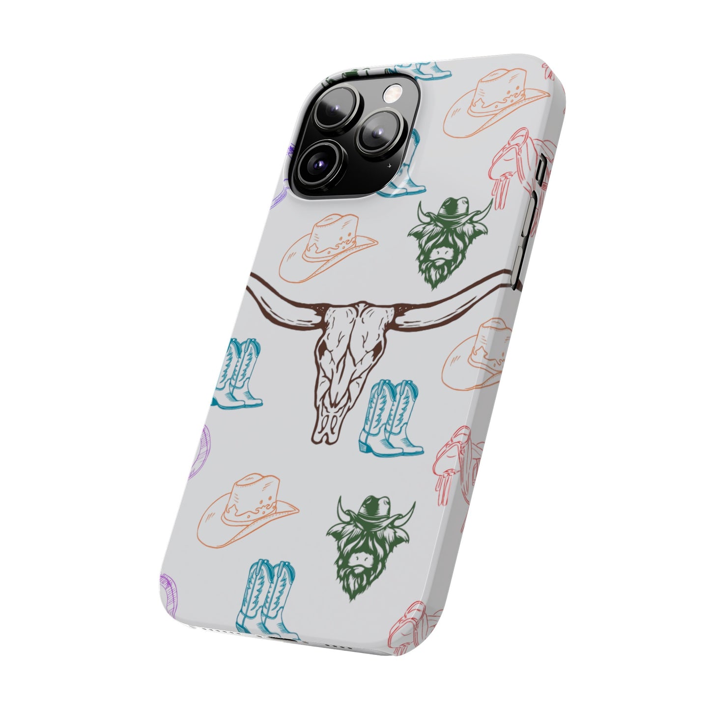 CowGirl World (Slim Phone Cases)