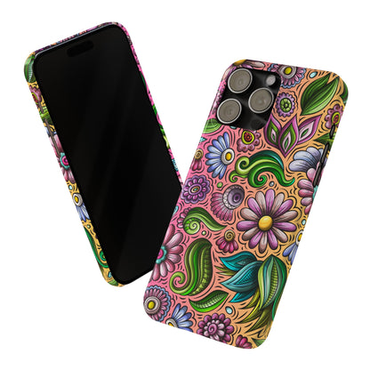 Groovy Garden (Slim Phone Cases)