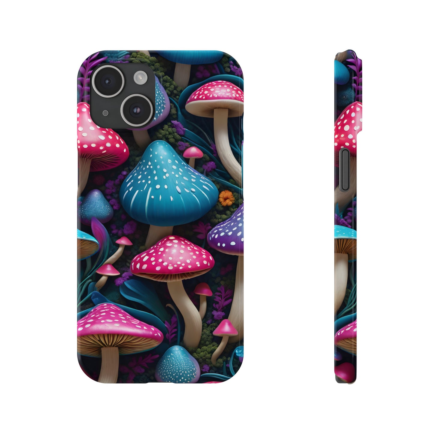 Whimsical  Mushroom Wonderland  (Slim Phone Case)