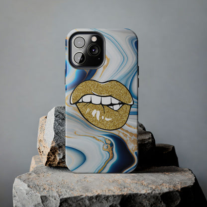 Marbled Kiss (Tough Phone Case)