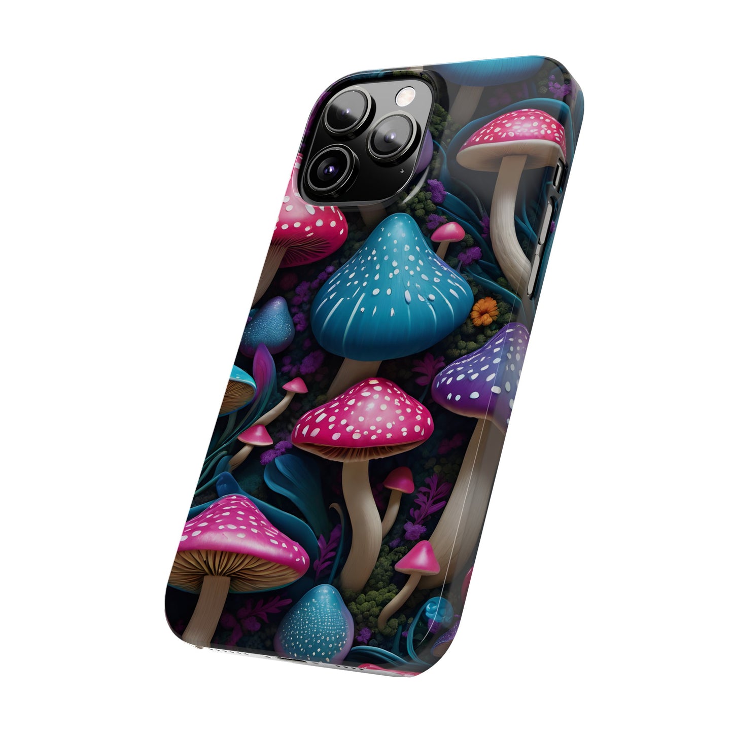 Whimsical  Mushroom Wonderland  (Slim Phone Case)