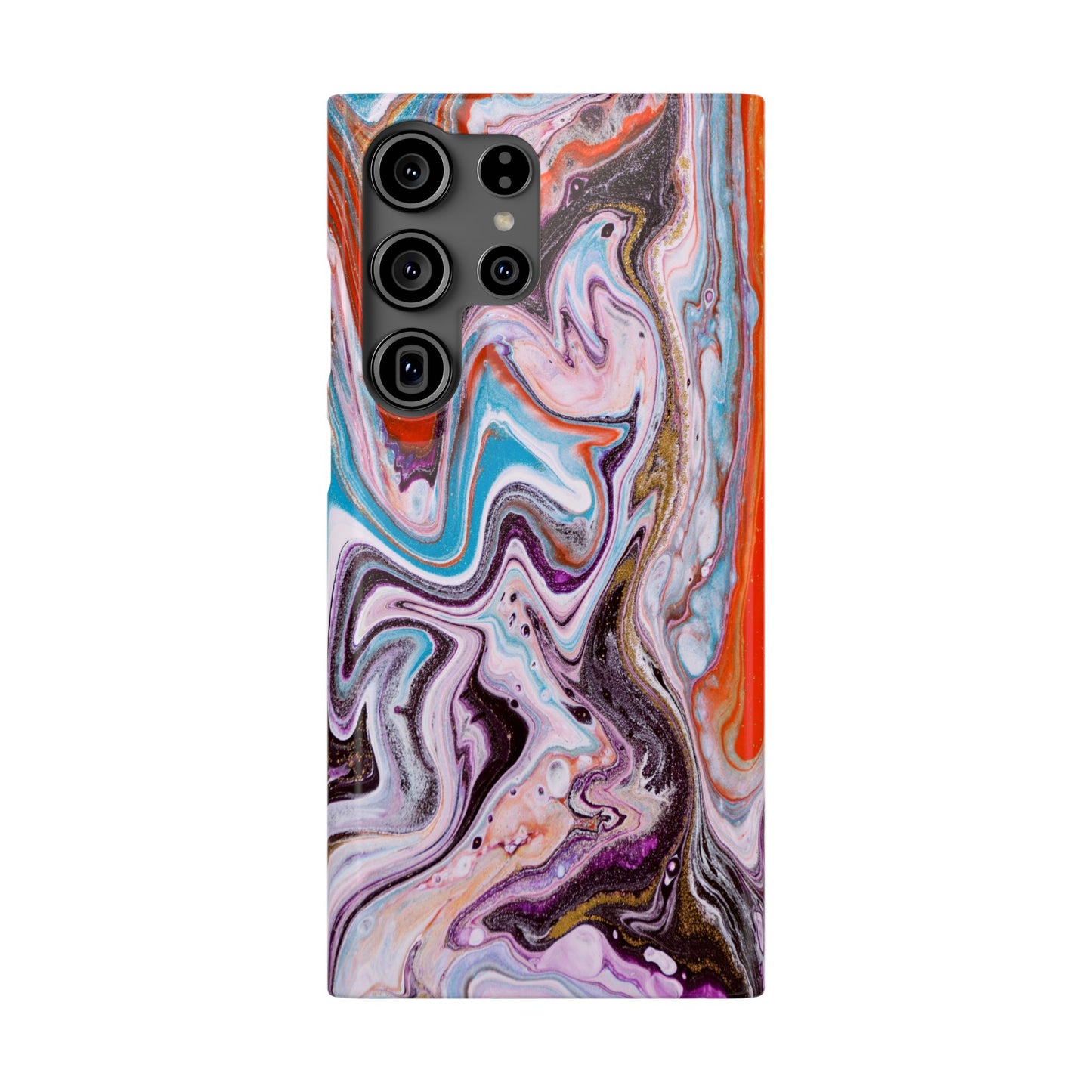 Abstract Elegance Marbled Phone Case - Slim and Protective