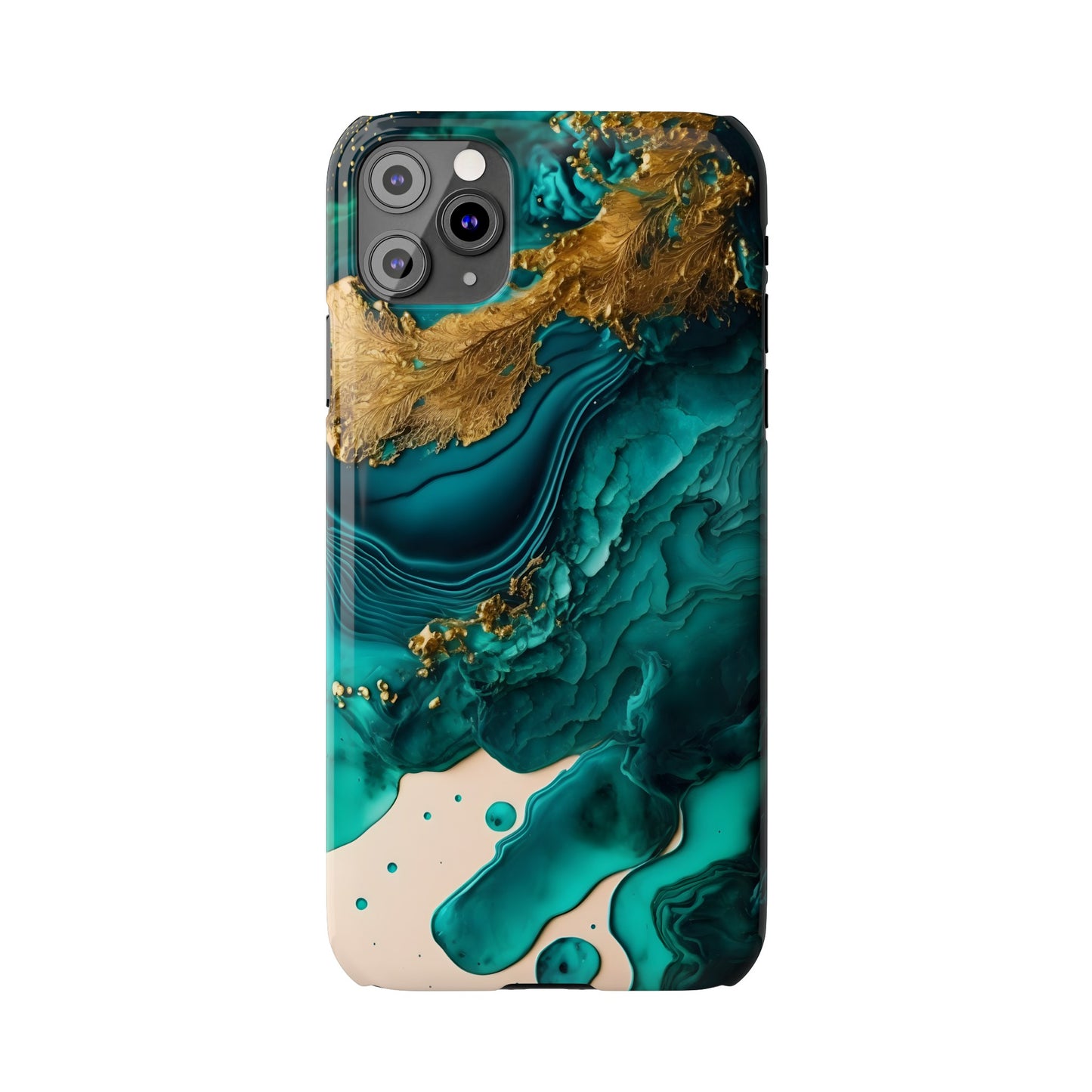 Abstract Geometric Bliss Slim Phone Case