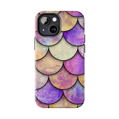 Galactic Mermaid Scales (Tough Phone Case)