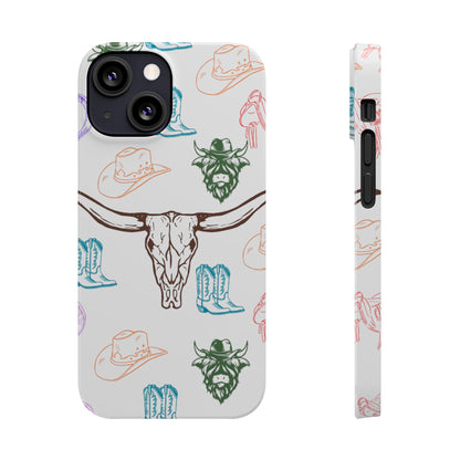 CowGirl World (Slim Phone Cases)