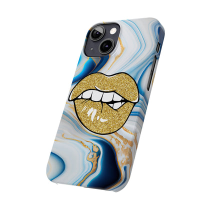 Marbled Kiss (Slim Phone Case)