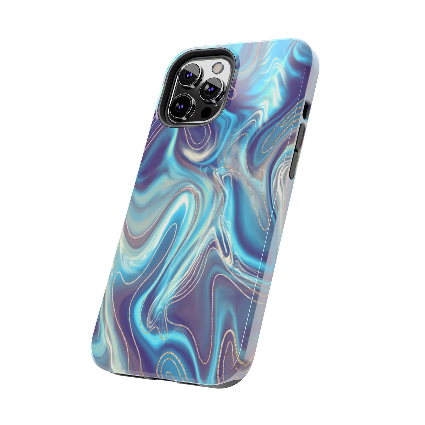 Aurora Swirl Impact-Resistant Phone Case