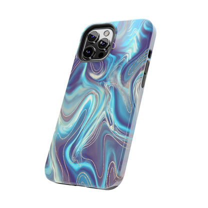 Aurora Swirl Impact-Resistant Phone Case