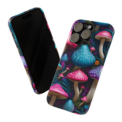 Whimsical  Mushroom Wonderland  (Slim Phone Case)