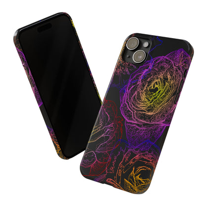 Cosmic Flower (Slim Phone Cases)