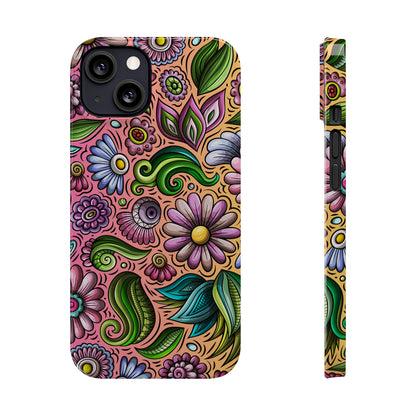 Groovy Garden (Slim Phone Cases)