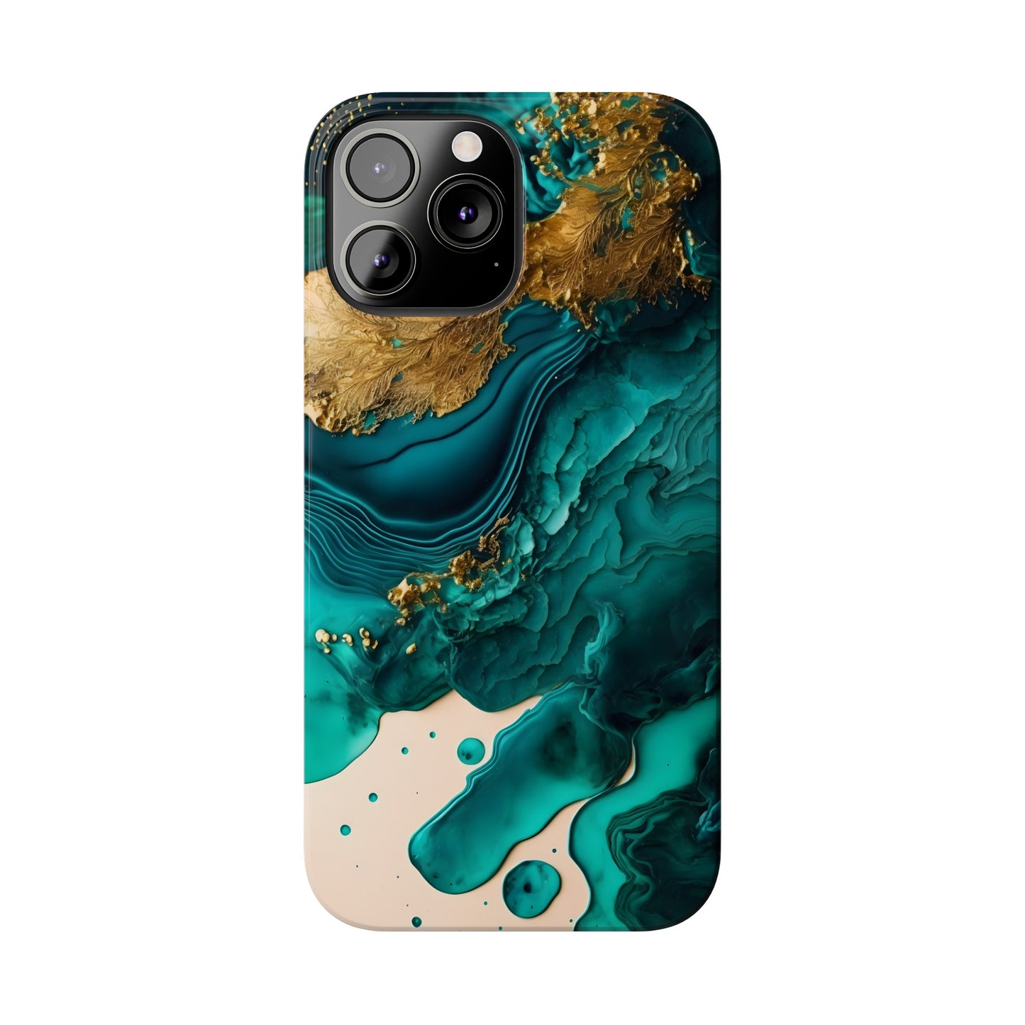 Abstract Geometric Bliss Slim Phone Case