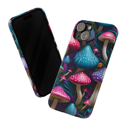 Whimsical  Mushroom Wonderland  (Slim Phone Case)