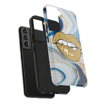 Marbled Kiss (Tough Phone Case)