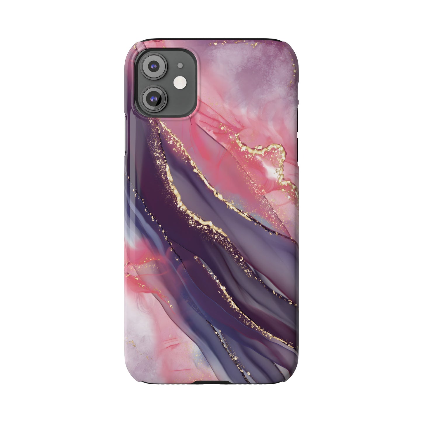 "Elegant Marbling Euphoria - Slim Phone Case