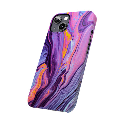 Psychedelic Swirl Ultra-Slim Phone Case for iPhone