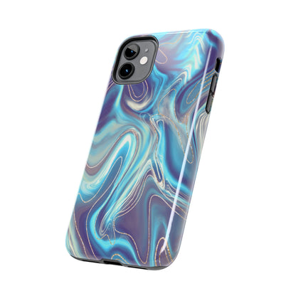 Aurora Swirl Impact-Resistant Phone Case