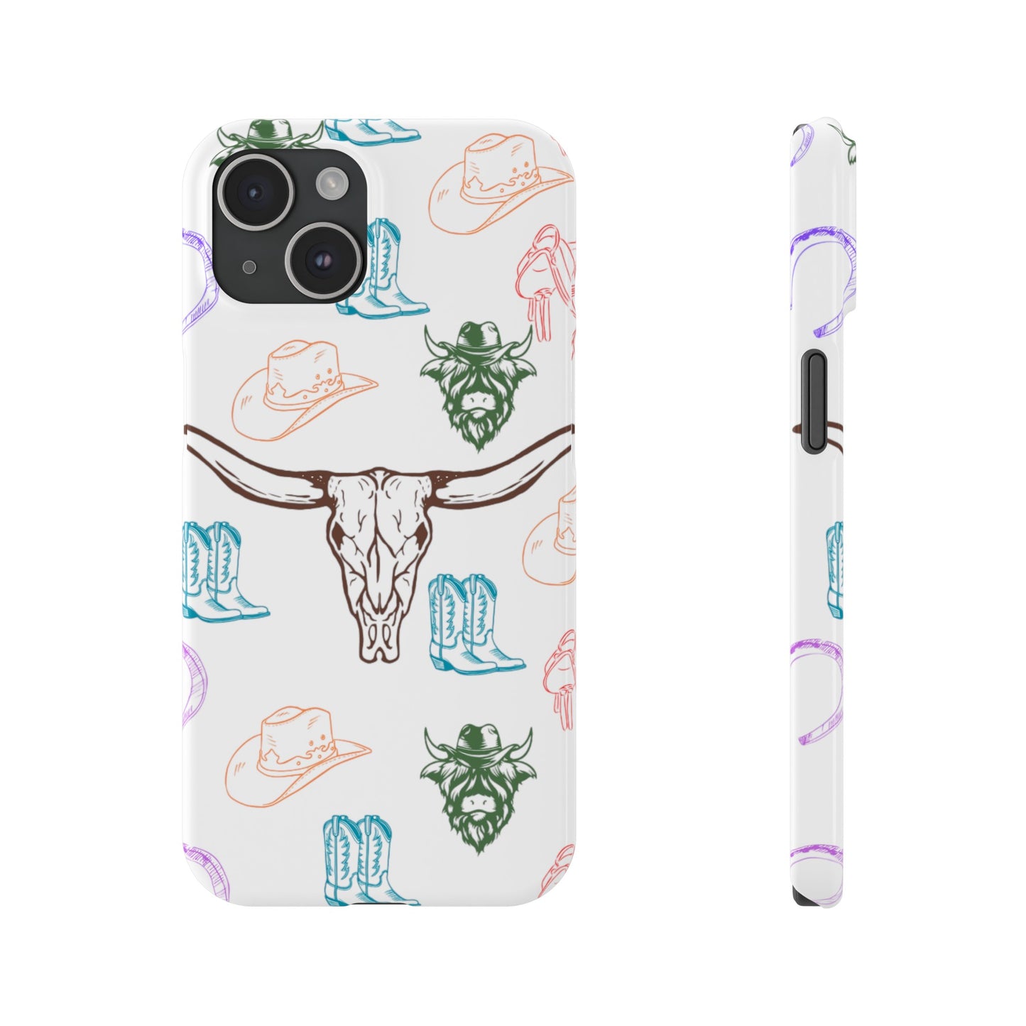 CowGirl World (Slim Phone Cases)