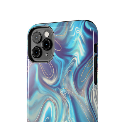 Aurora Swirl Impact-Resistant Phone Case