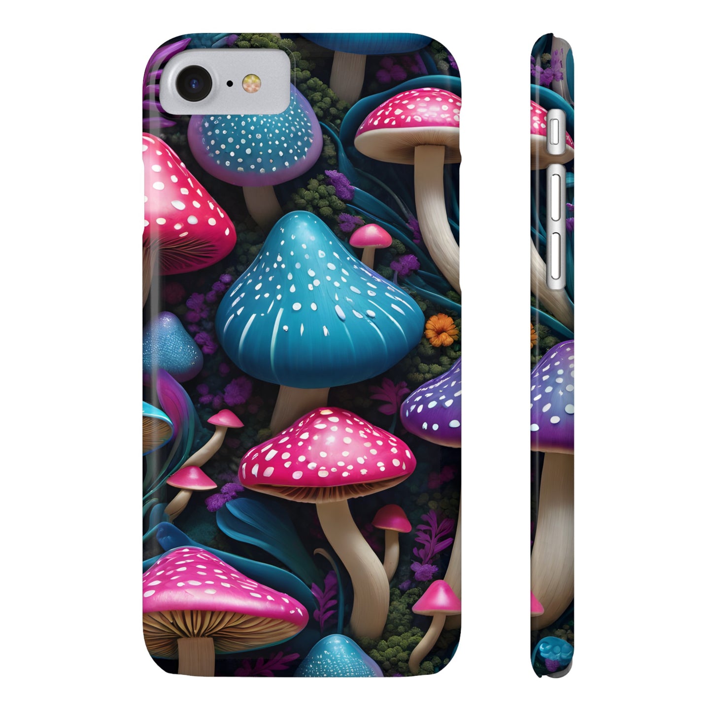 Whimsical  Mushroom Wonderland  (Slim Phone Case)