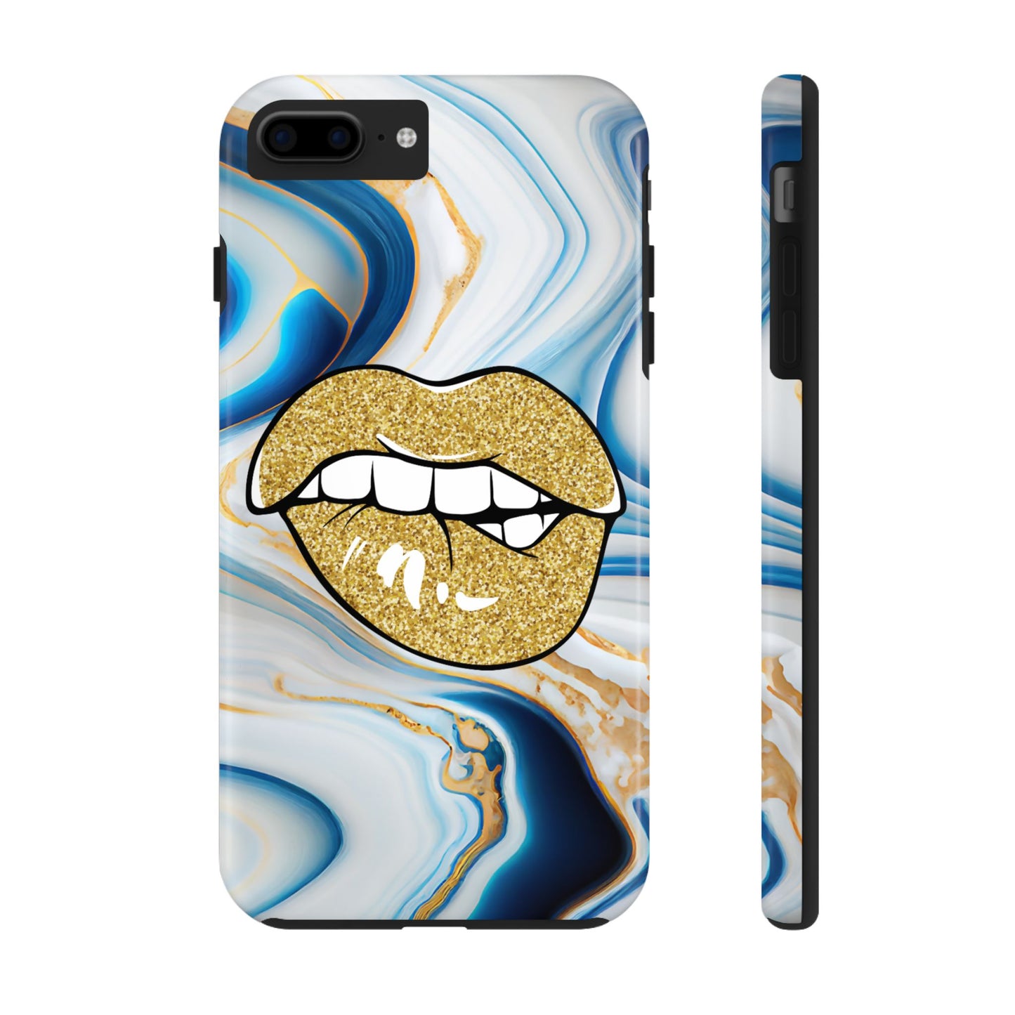 Marbled Kiss (Tough Phone Case)