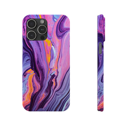 Psychedelic Swirl Ultra-Slim Phone Case for iPhone