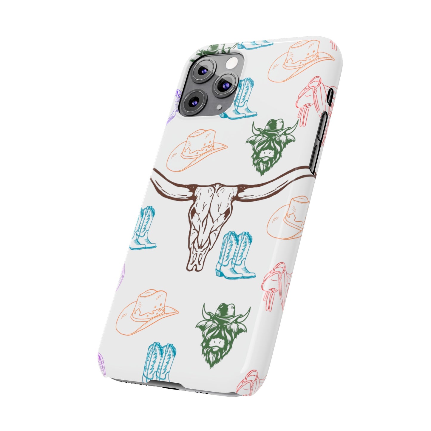 CowGirl World (Slim Phone Cases)