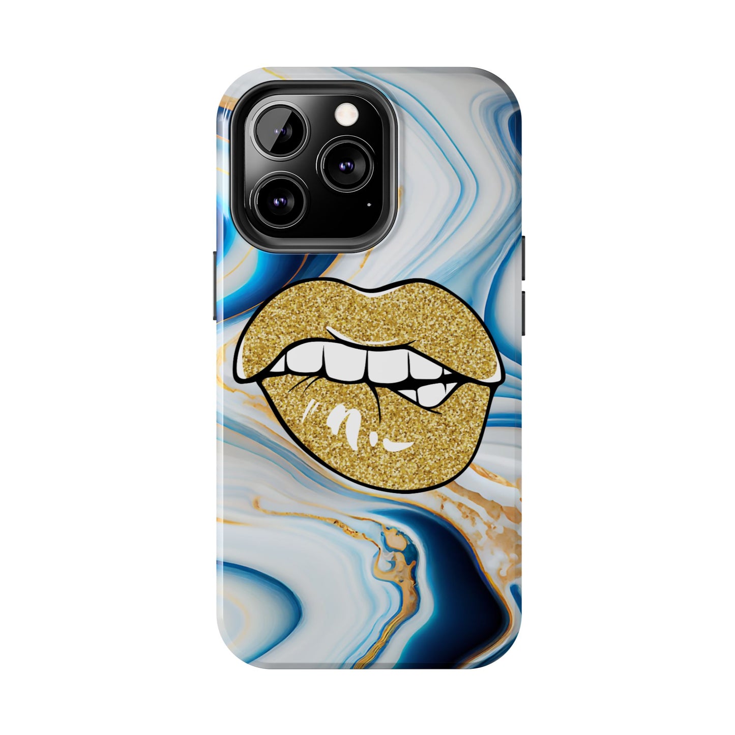 Marbled Kiss (Tough Phone Case)