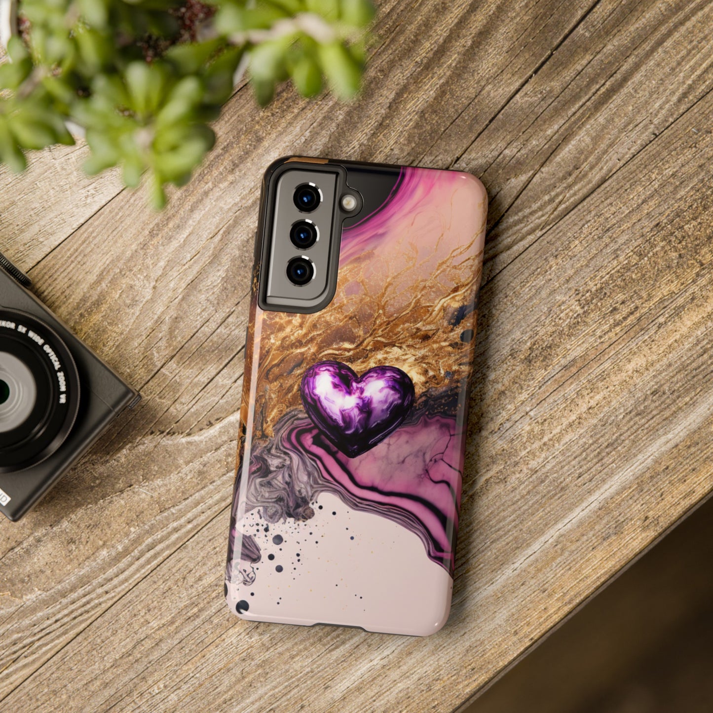 Glass Heart (Tough Phone Case)