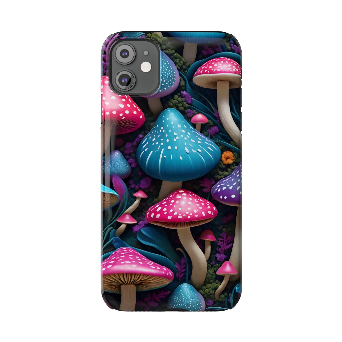 Whimsical  Mushroom Wonderland  (Slim Phone Case)