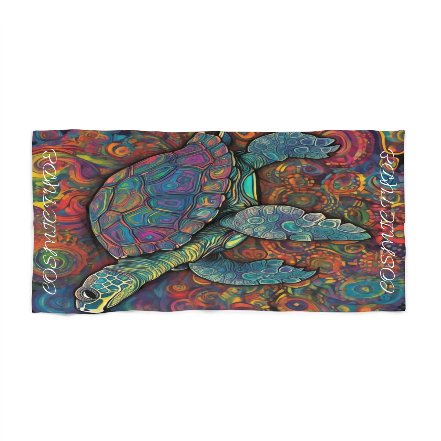 Cosmic Turtle (Beach Towel)