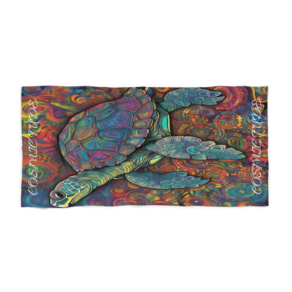 Cosmic Turtle (Beach Towel)