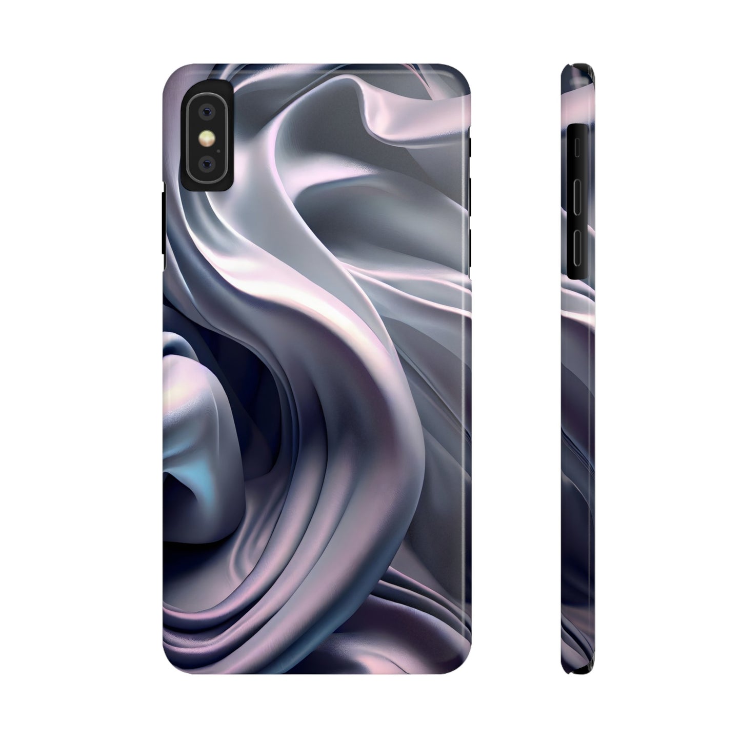 Ethereal Blue Bloom - Slim Phone Case