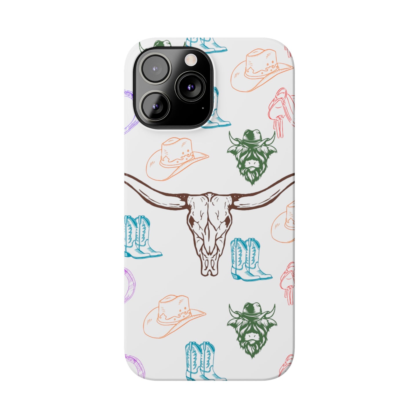 CowGirl World (Slim Phone Cases)