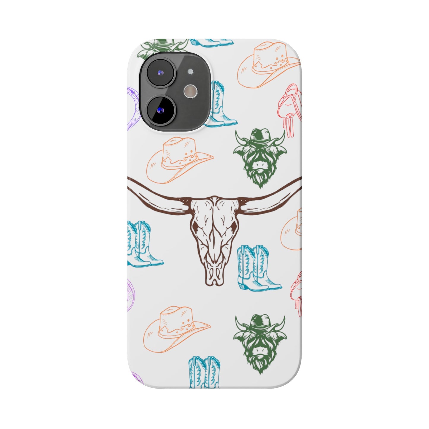 CowGirl World (Slim Phone Cases)