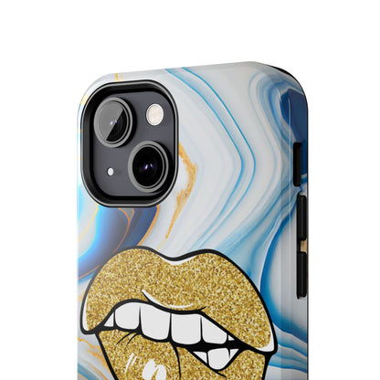 Marbled Kiss (Tough Phone Case)