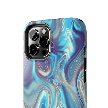 Aurora Swirl Impact-Resistant Phone Case