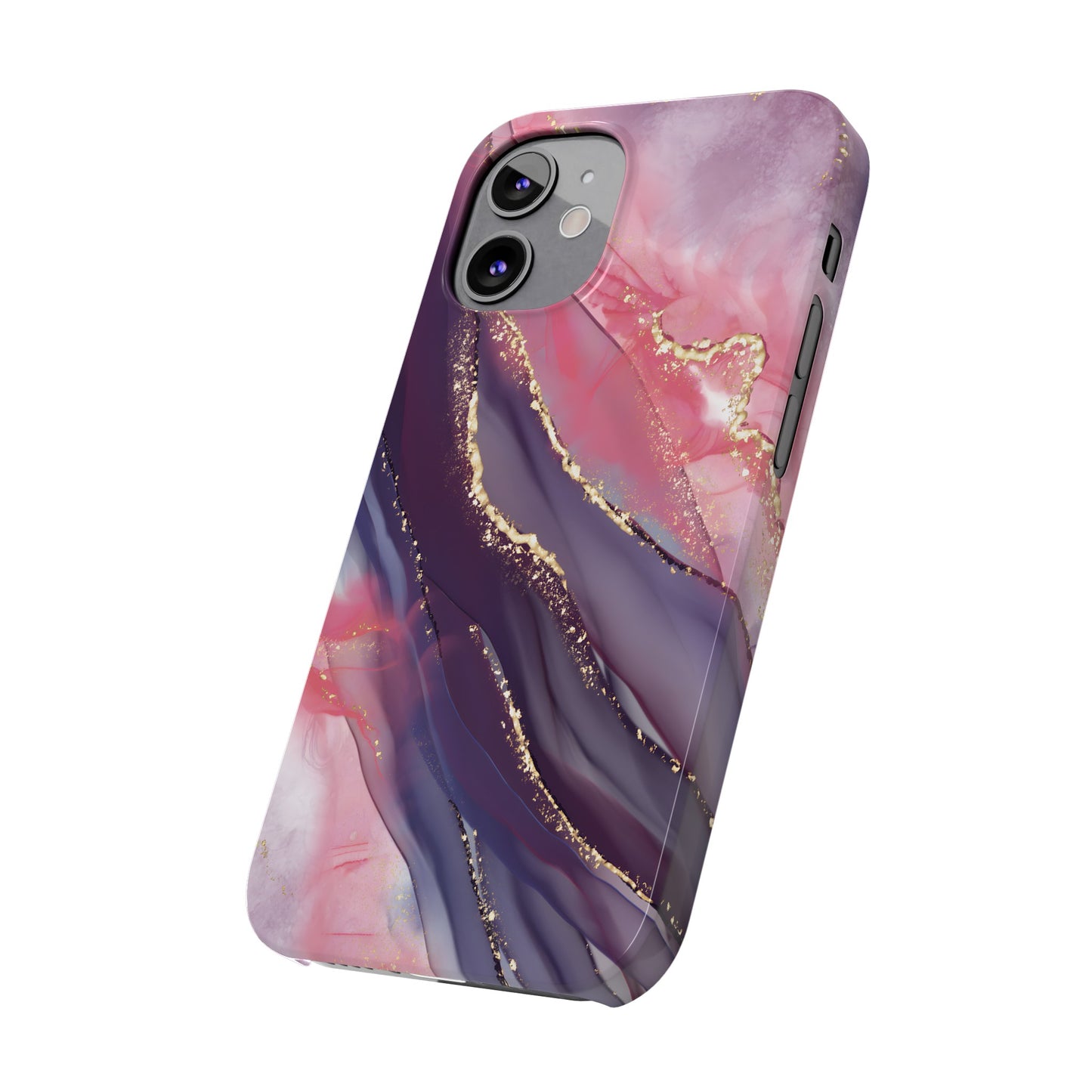 "Elegant Marbling Euphoria - Slim Phone Case