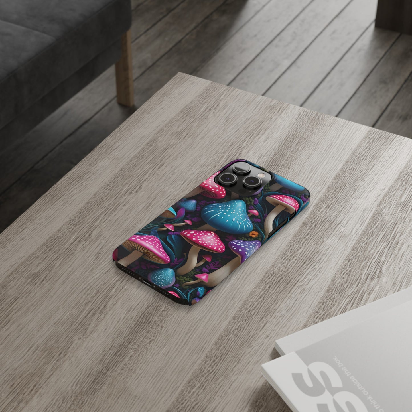 Whimsical  Mushroom Wonderland  (Slim Phone Case)