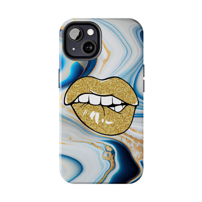 Marbled Kiss (Tough Phone Case)