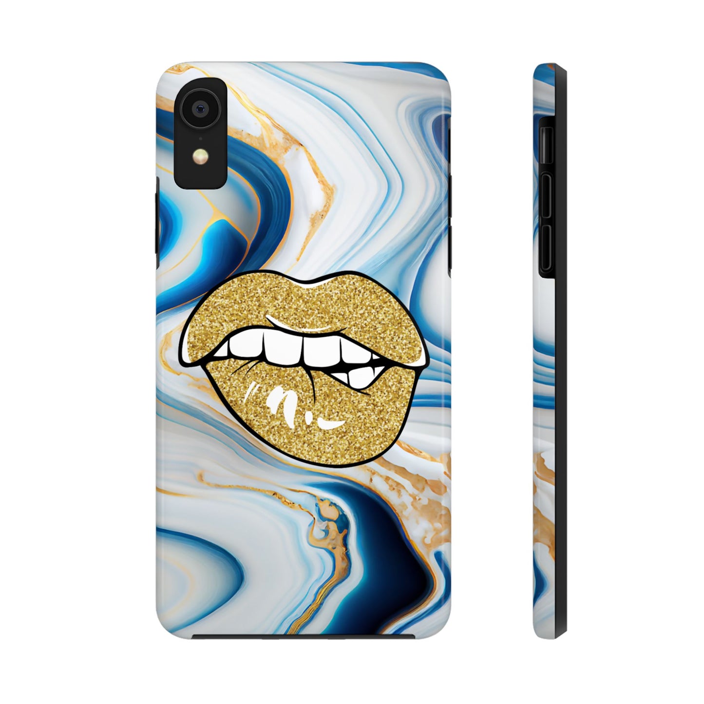 Marbled Kiss (Tough Phone Case)